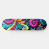 Groovy Art Skateboard (Horizontal)