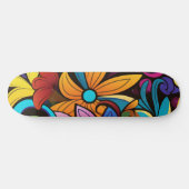 Groovy Art Skateboard (Horizontal)