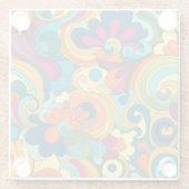 Groovy Art Untersetzer (Rückseite)