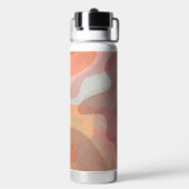 Groovy Ästhetik Abstract Wasserflasche Trinkflasche (Hinten)
