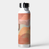 Groovy Ästhetik Abstract Wasserflasche Trinkflasche (Links)