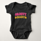 Groovy Baby Bodysuit Baby Strampler (Vorderseite)