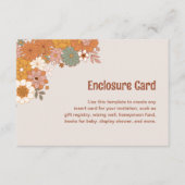 Groovy Baby Enclosure Card Begleitkarte (Vorderseite)