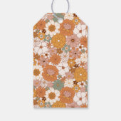 Groovy Baby Favor Tag Geschenkanhänger (Rückseite)