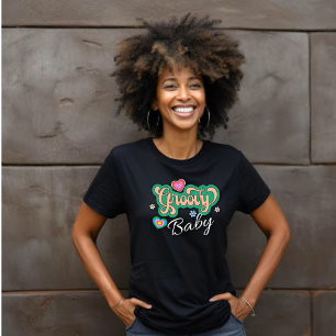 Groovy Baby Hearts & Blume T-Shirt