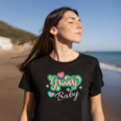 Groovy Baby Hearts & Blume T-Shirt