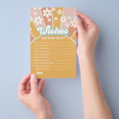 Groovy Baby Retro Sunshine Wishs for Baby Flyer (Handgriff)