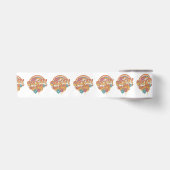 Groovy Baby Retrodesign Satinband (Vorderseite)