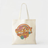 Groovy Baby Retrodesign Tragetasche (Vorne)