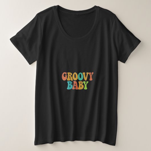 Groovy Baby T-Shirt Design (Design vorne)