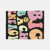 Groovy Bacheloret Fleecedecke (Vorderseite (Horizontal))