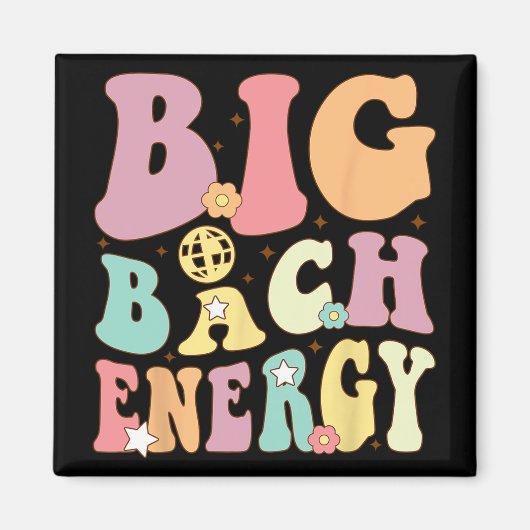 Groovy Bacheloret Magnet (Vorne)