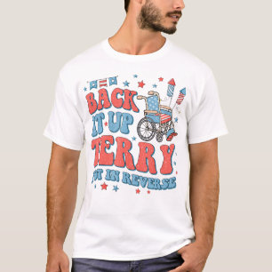 Groovy Back up Terry setzen Sie es in umgekehrte F T-Shirt