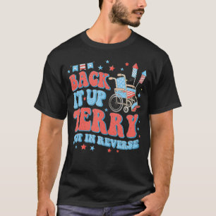 Groovy Back up Terry setzen Sie es in umgekehrte F T-Shirt