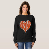 Groovy Be Kind Always Peace Signs Choose Kindness  Sweatshirt (Vorne ganz)