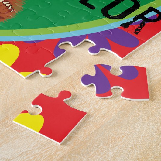 Groovy Bear Jigsaw Puzzle (Seite)