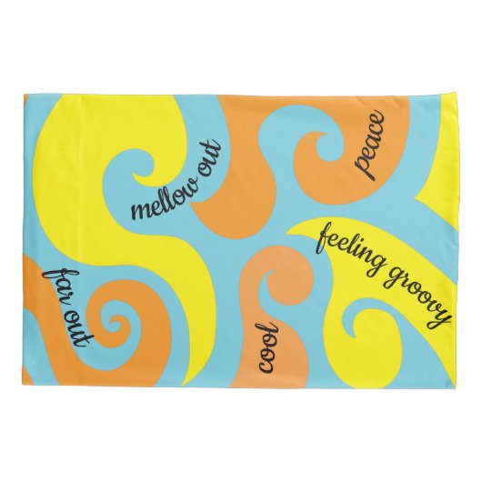 Groovy Bear Pillow Case Kissenbezug (Rückseite)