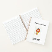 Groovy Beatnik Kitten Notebook/Journal Notizblock (Innenseite)
