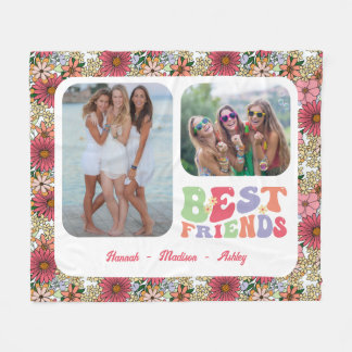 Groovy Best Friends 2 Foto Fleecedecke