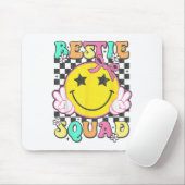 Groovy Bestie Squad Best Friends Matching Girls Pa Mousepad (Mit Mouse)