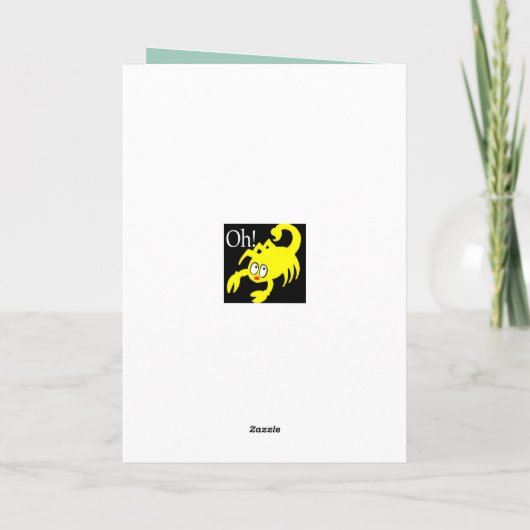 Groovy Birds Geburtstagskarte Karte (Rückseite)