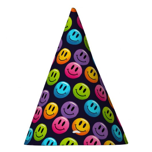 Groovy Birthday Bash Partyhütchen (Rechts)