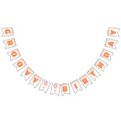 Groovy Birthday Daisy Hippie Birthday Wimpelkette (Alle)