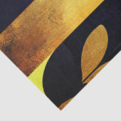 Groovy Blooms Tissue von Elsie Lane Seidenpapier (Ausschnitt)