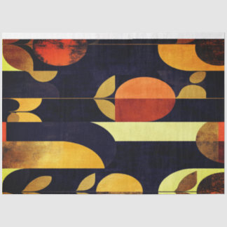 Groovy Blooms Tissue von Elsie Lane Seidenpapier