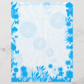 Groovy Blue Fun Coole, einzigartige Design Art (Vorderseite)