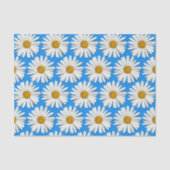 Groovy Blume Child White Daisy Hippie Blüten Seidenpapier (Vorderseite)