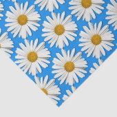 Groovy Blume Child White Daisy Hippie Blüten Seidenpapier (Ausschnitt)