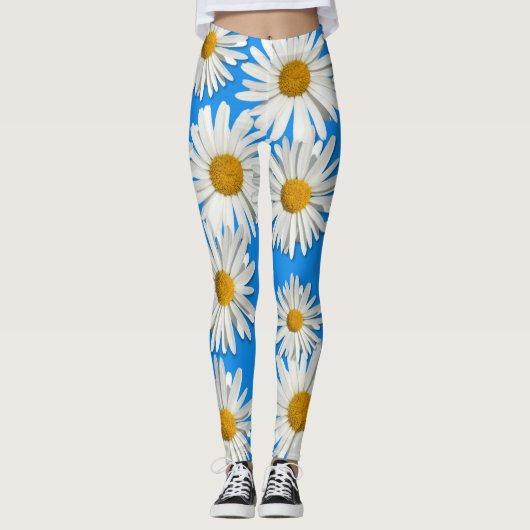Groovy Blume Kinderspielplatz Leggings (Vorderseite)