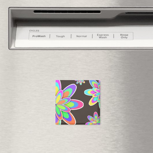 Groovy Blume Magnet (In Situ (Geschirrspüler))
