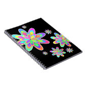 Groovy Blume Notizblock (Rechte Seite)