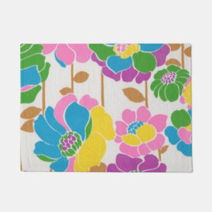 Groovy Blume Power Door Mat Fußmatte