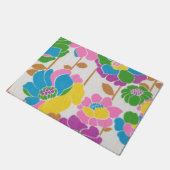 Groovy Blume Power Door Mat Fußmatte (Schrägansicht)