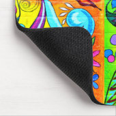 Groovy Blume Power Mousepad (Ecke)