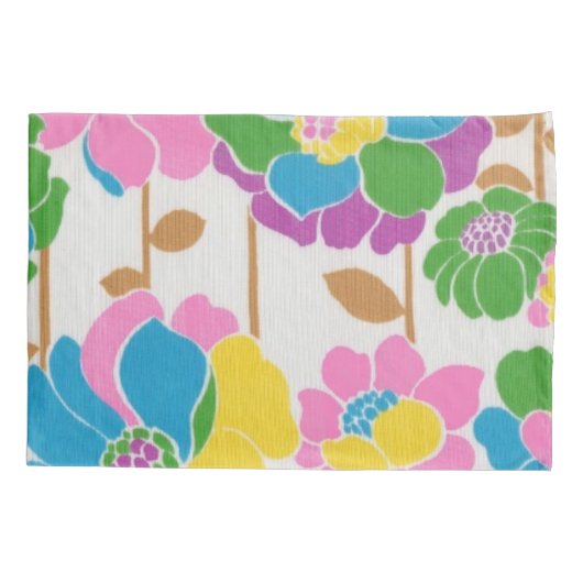 Groovy Blume Power Pillowcase Kissenbezug (Rückseite)