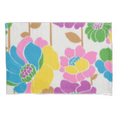 Groovy Blume Power Pillowcase Kissenbezug (Vorderseite)