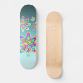 Groovy Blume Skateboard (Vorderseite)