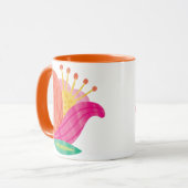 GROOVY BLUME TASSE (Vorderseite Links)