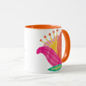 GROOVY BLUME TASSE (VorderseiteRechts)