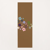 Groovy Blume und Waves Yogamatte (Vorderseite)
