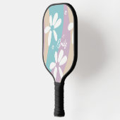 Groovy Blume Wavy Pattern Pickleball Schläger (Links)