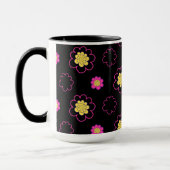 Groovy Blumen. Tasse (Links)