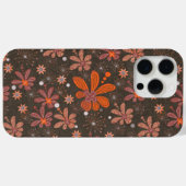 Groovy Blumenschokolade Case-Mate iPhone Case (Rückseite (Horizontal))