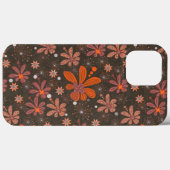 Groovy Blumenschokolade Case-Mate iPhone Case (Rückseite (Horizontal))