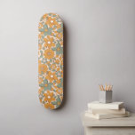 Groovy Boho 70er Retro Cool Seventies Hippie Skateboard<br><div class="desc">Dieses coole Skateboard mit Hippie-Blumenmuster wäre ein wunderbares Geschenk für jemanden,  der alles Retro-Lieben!</div>