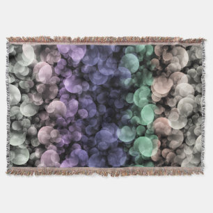 Groovy Boho-Blasen Eklektische Uingender-Stolzflag Decke